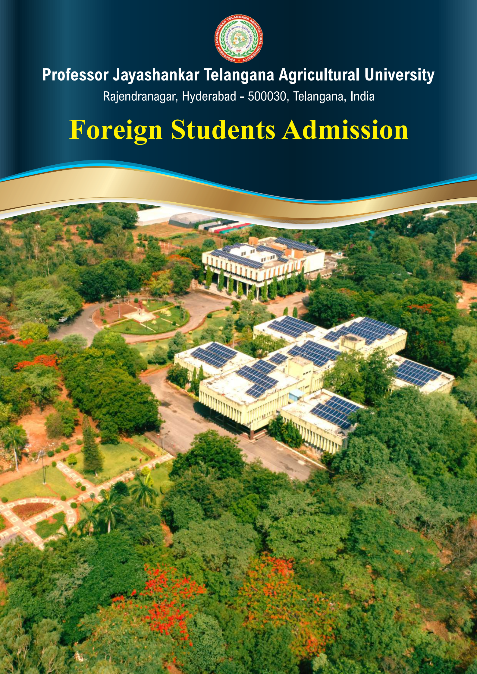 PJTAU International Admissions 2026-27